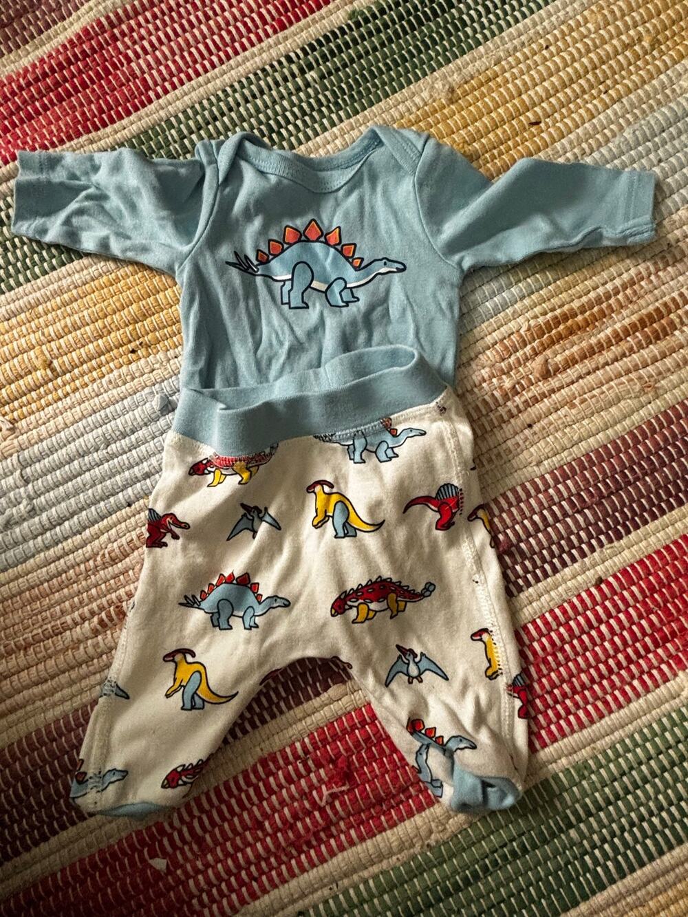 MONICA+ANDY dinosaur outfit set